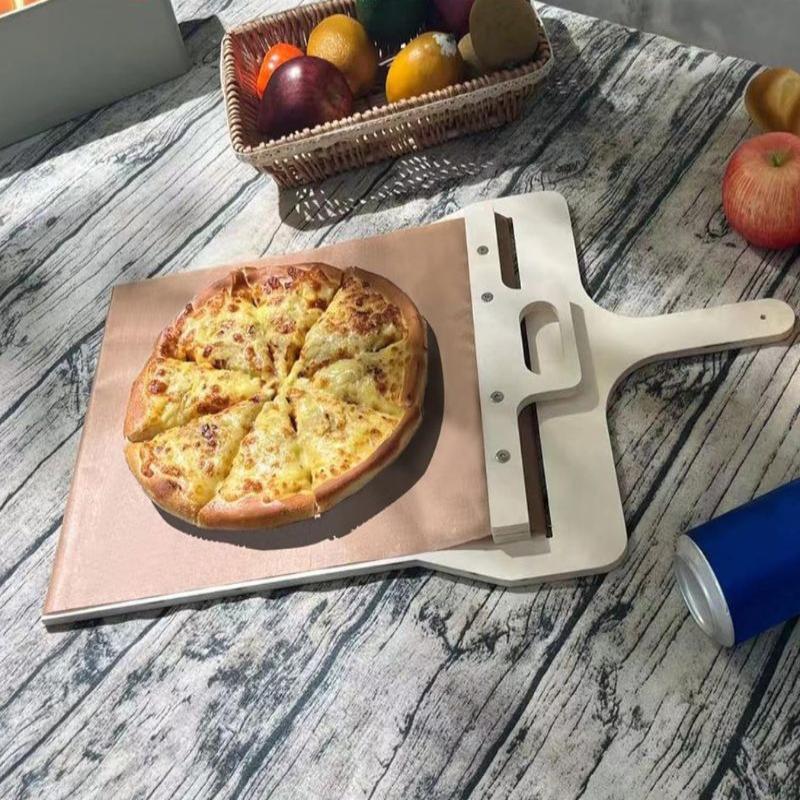 Rutschfester Pizzaschieber mit Antihaftbeschichtung