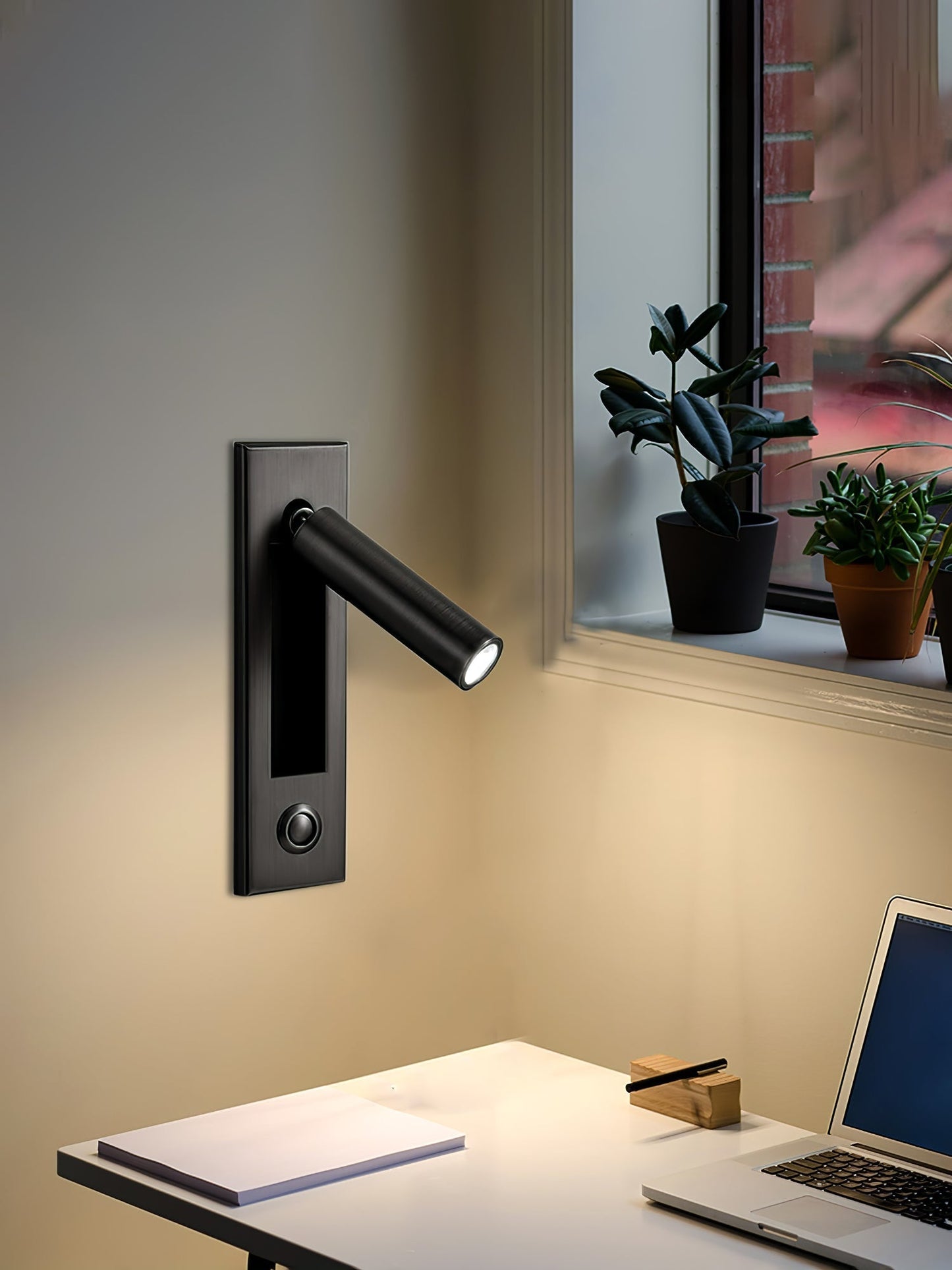 Eingebaute LED-Wandleuchte – Moderne Nachttischlampe