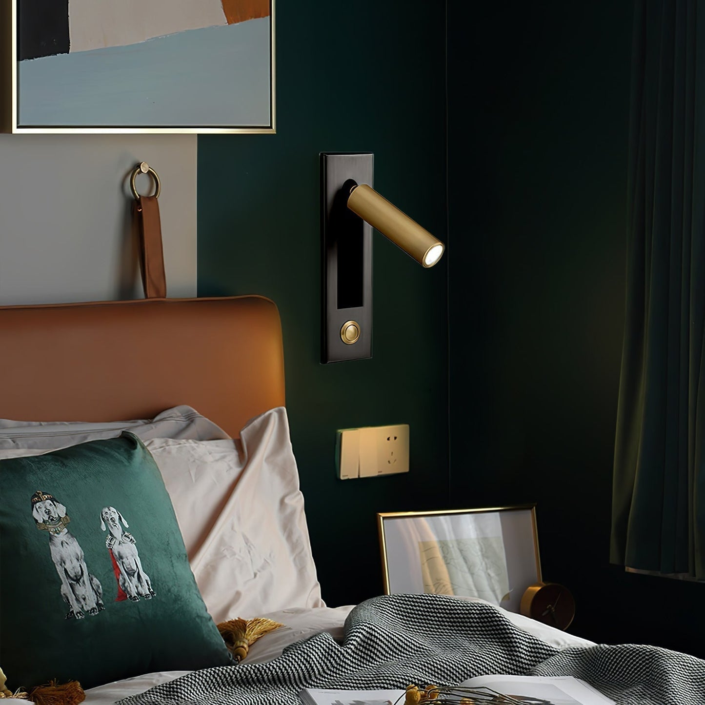 Eingebaute LED-Wandleuchte – Moderne Nachttischlampe