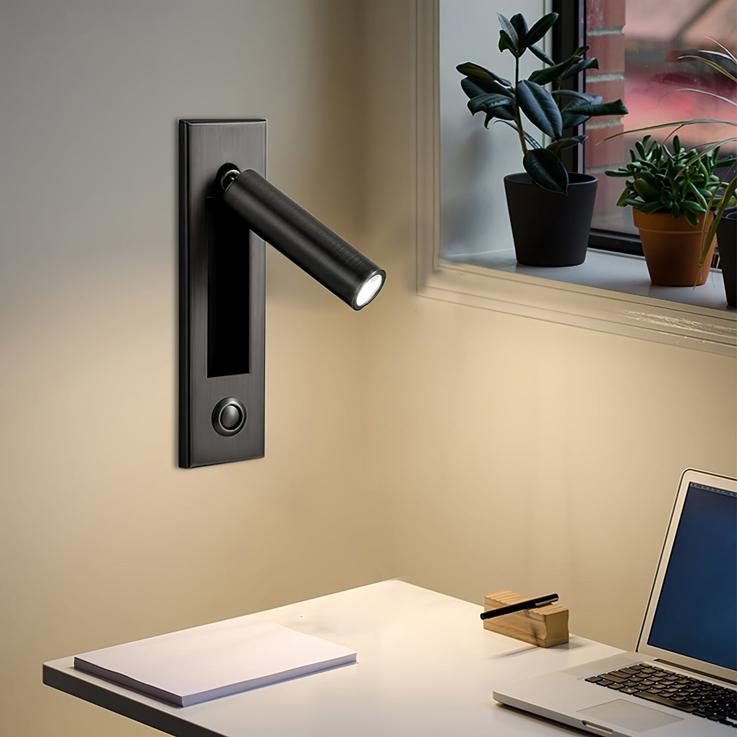 Eingebaute LED-Wandleuchte – Moderne Nachttischlampe