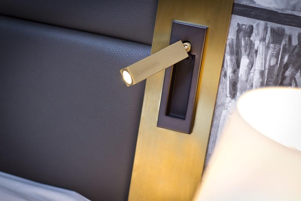 Eingebaute LED-Wandleuchte – Moderne Nachttischlampe