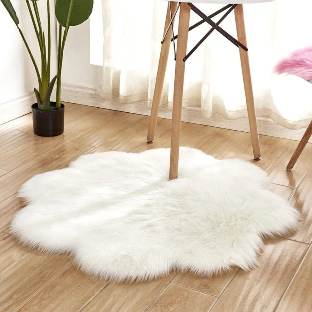 Gemütlicher Teppich – Fluffige Oberfläche für Wohnräume