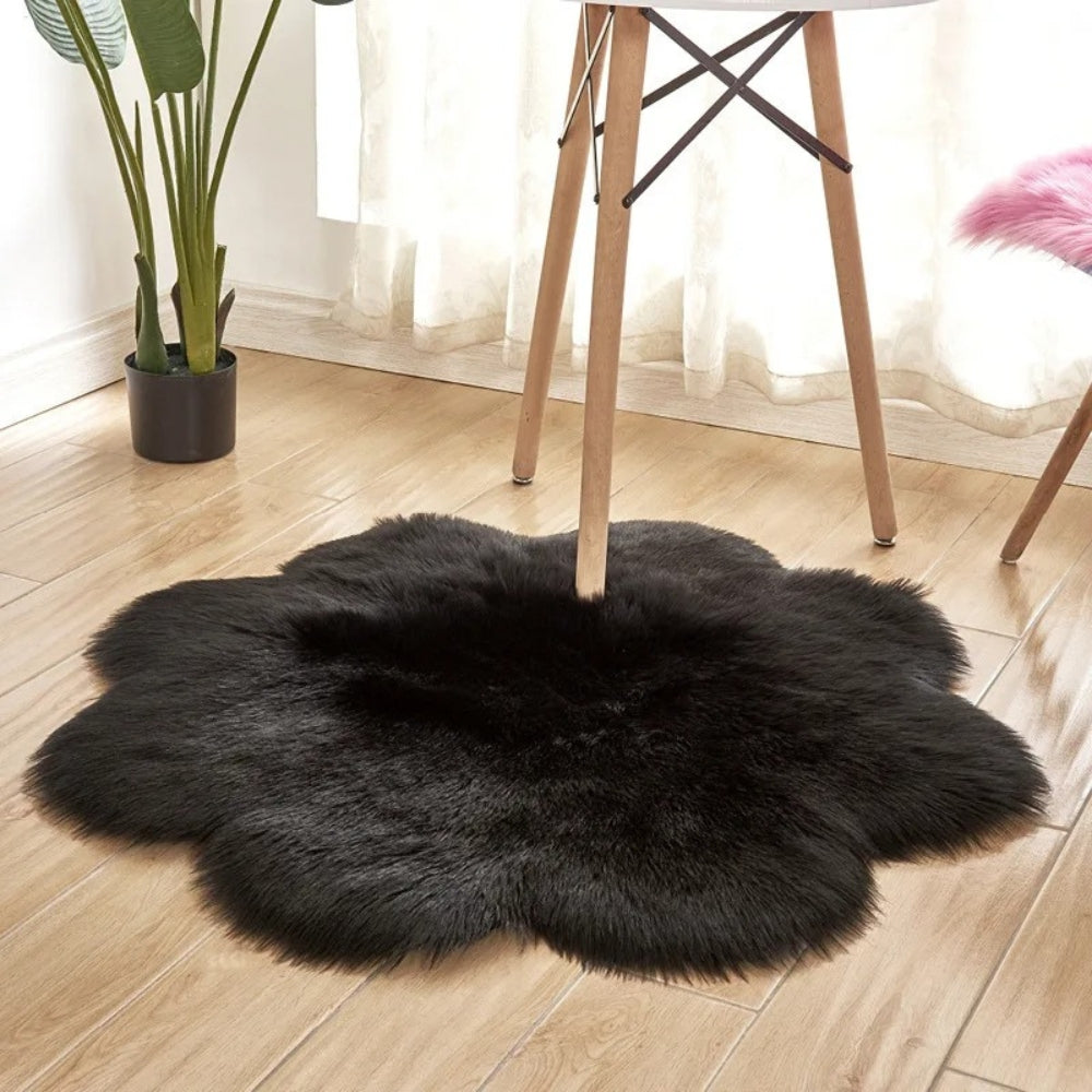 Gemütlicher Teppich – Fluffige Oberfläche für Wohnräume
