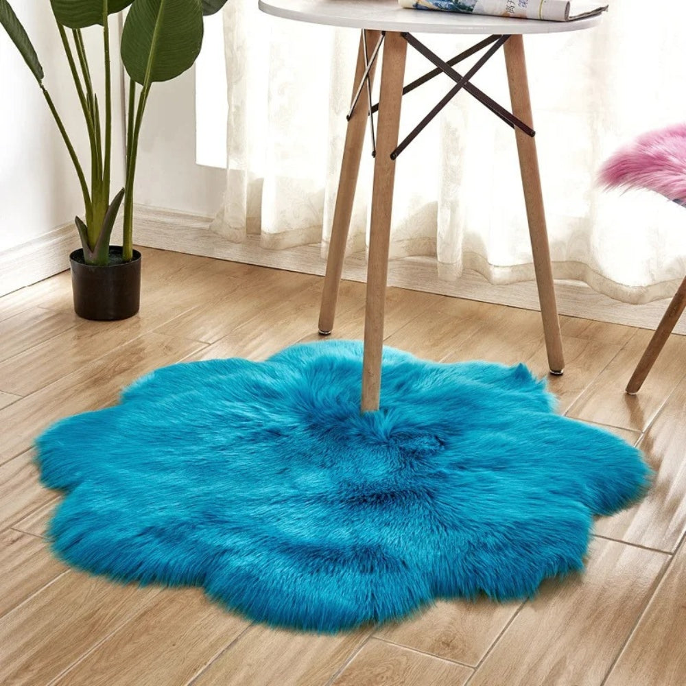 Gemütlicher Teppich – Fluffige Oberfläche für Wohnräume