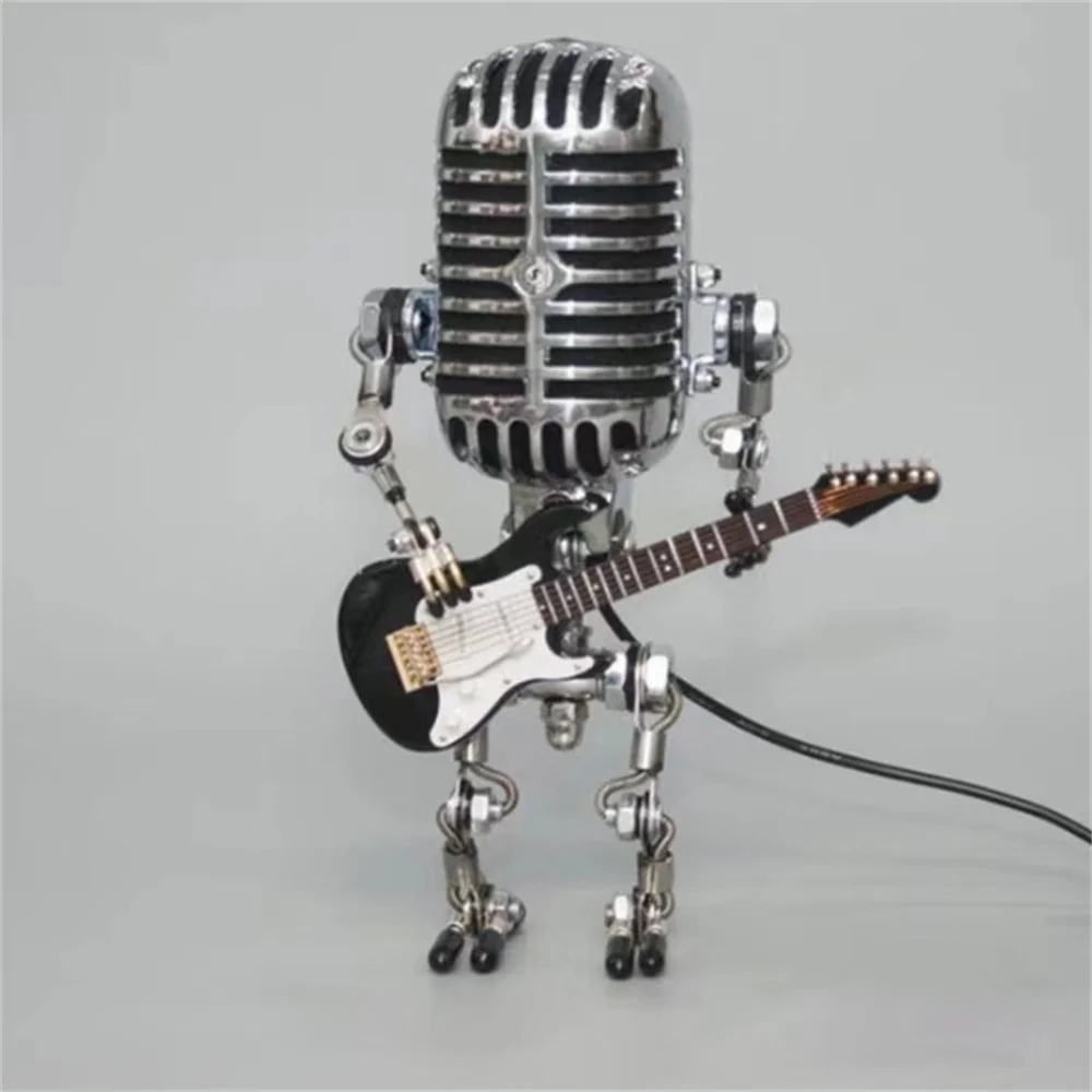 Gitarren-Roboter-Tischlampe