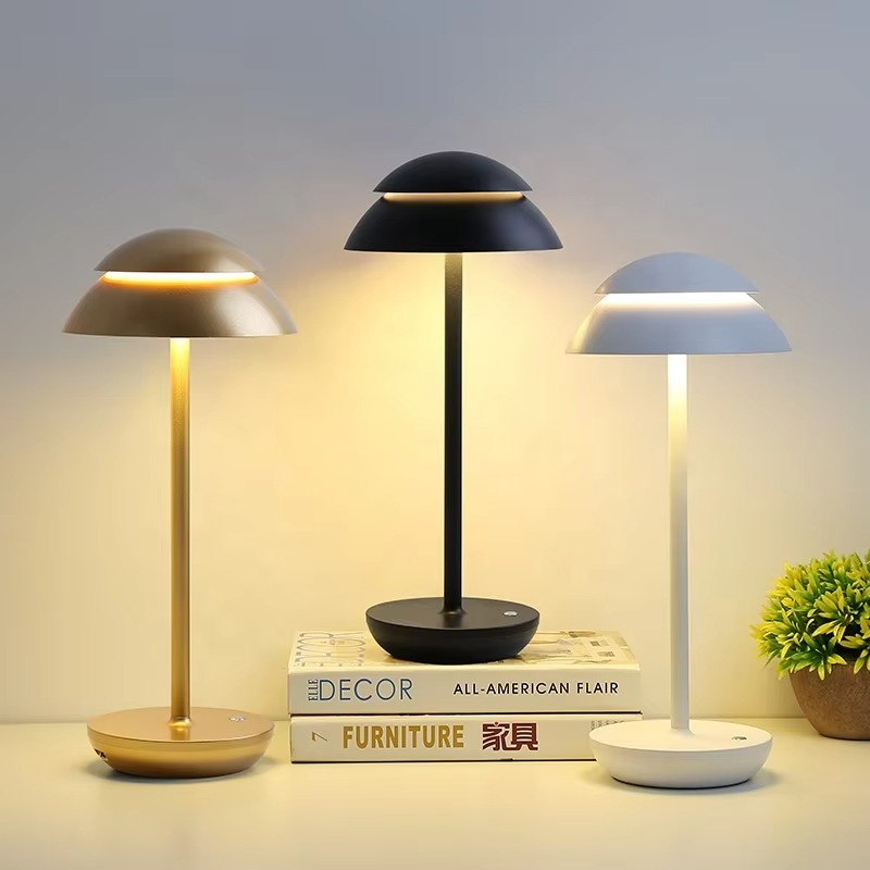 Metall-Schreibtischlampe mit Touch-Sensor – LED-Tischlampe