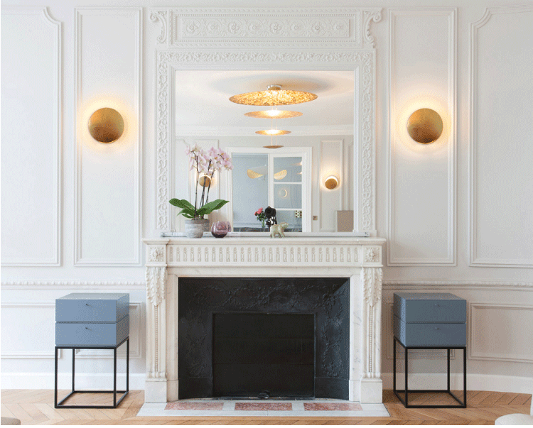 Mondstil LED-Wandleuchte – Eclipse Design