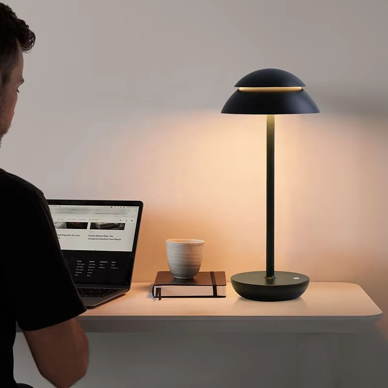 Metall-Schreibtischlampe mit Touch-Sensor – LED-Tischlampe