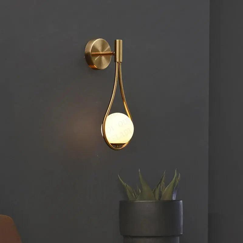 Skandinavische Wandlampe für Stilvolle Wohnräume