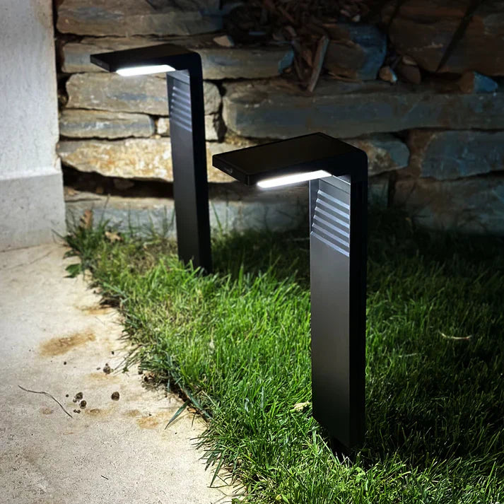 Robuste LED-Solarleuchte für Garten und Terrasse