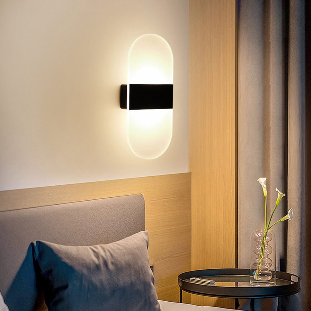 LED-Leuchte für die Wand mit Touch-Bedienung