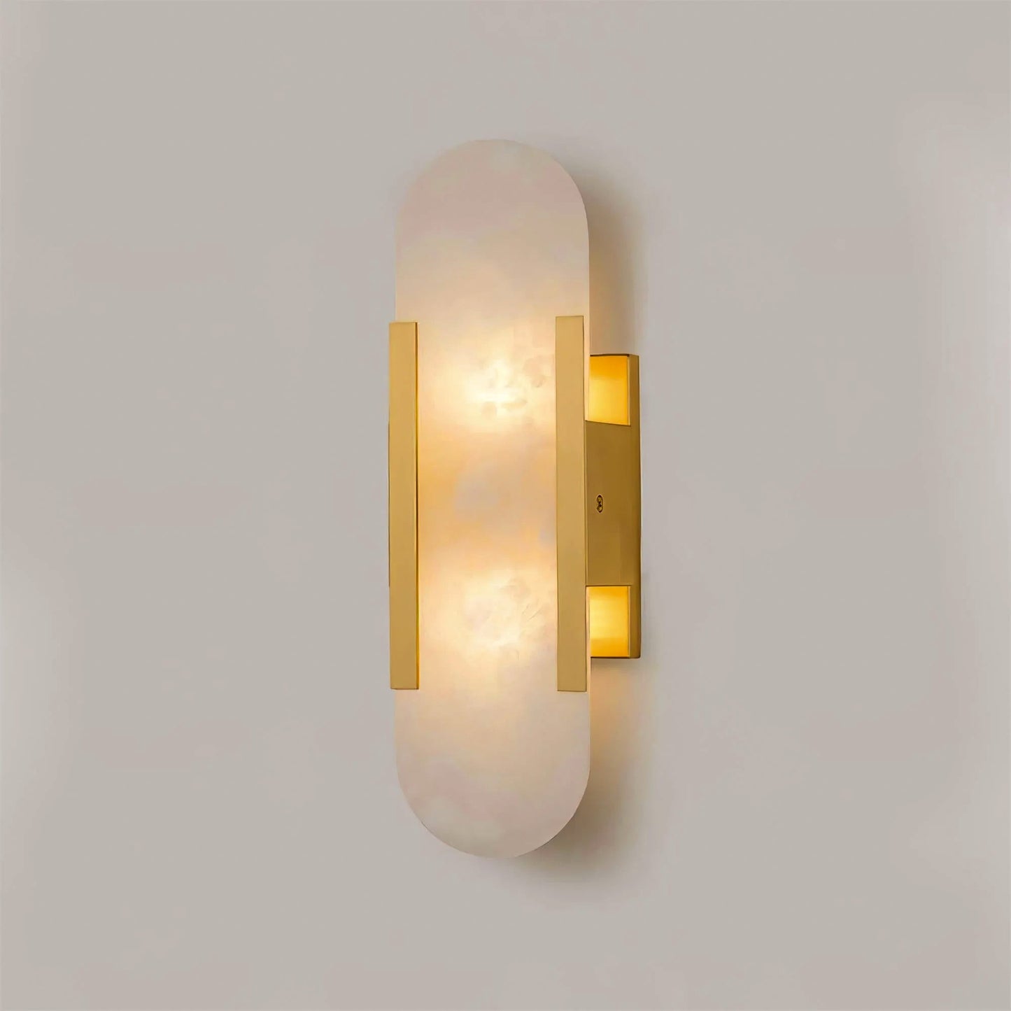 Langlebige Alabaster-Wandlampe Mit Modernem Look