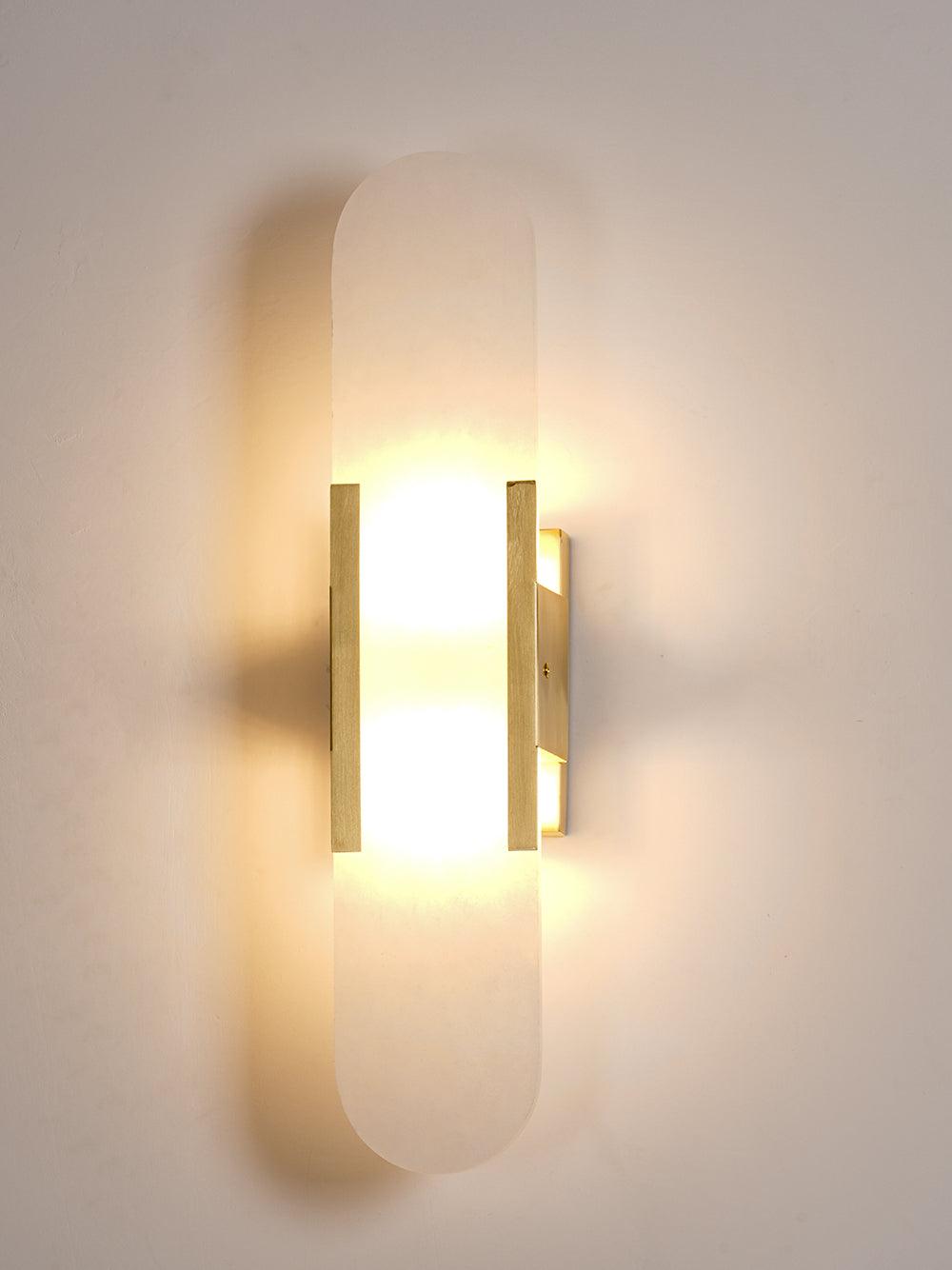 Langlebige Alabaster-Wandlampe Mit Modernem Look