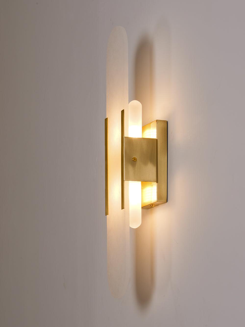 Langlebige Alabaster-Wandlampe Mit Modernem Look