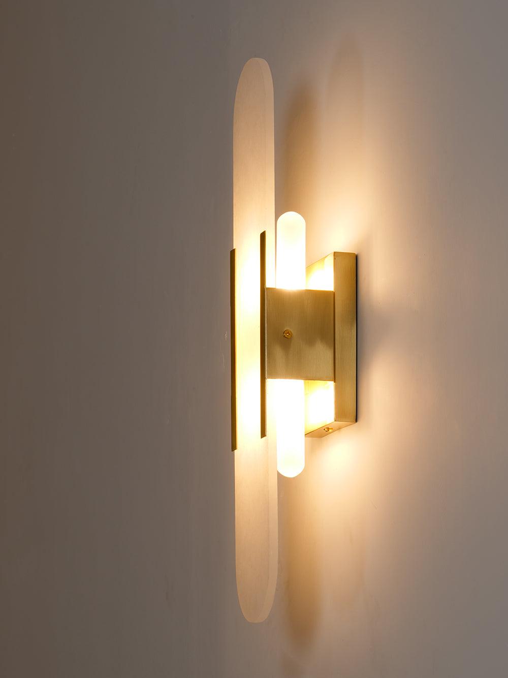Langlebige Alabaster-Wandlampe Mit Modernem Look
