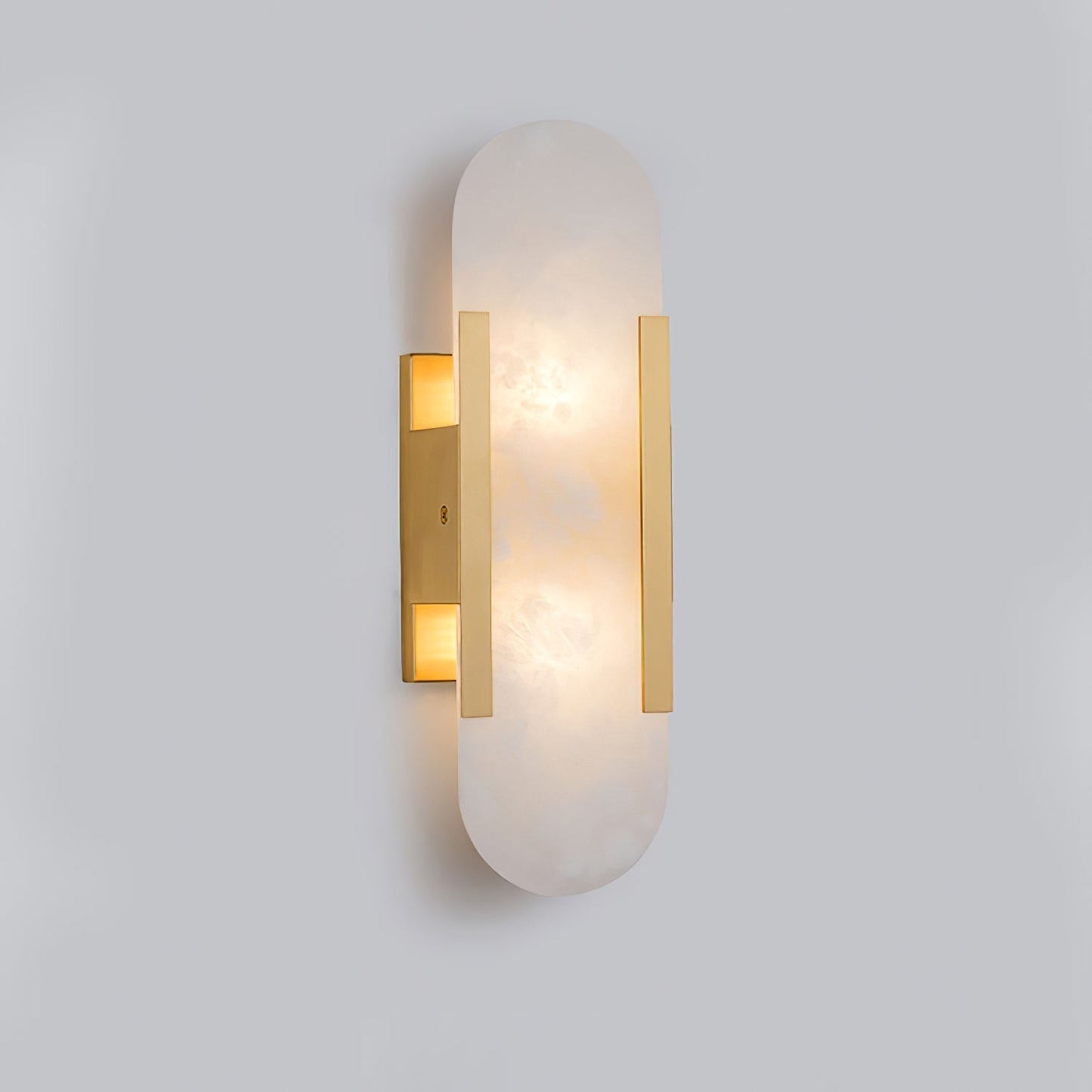 Langlebige Alabaster-Wandlampe Mit Modernem Look