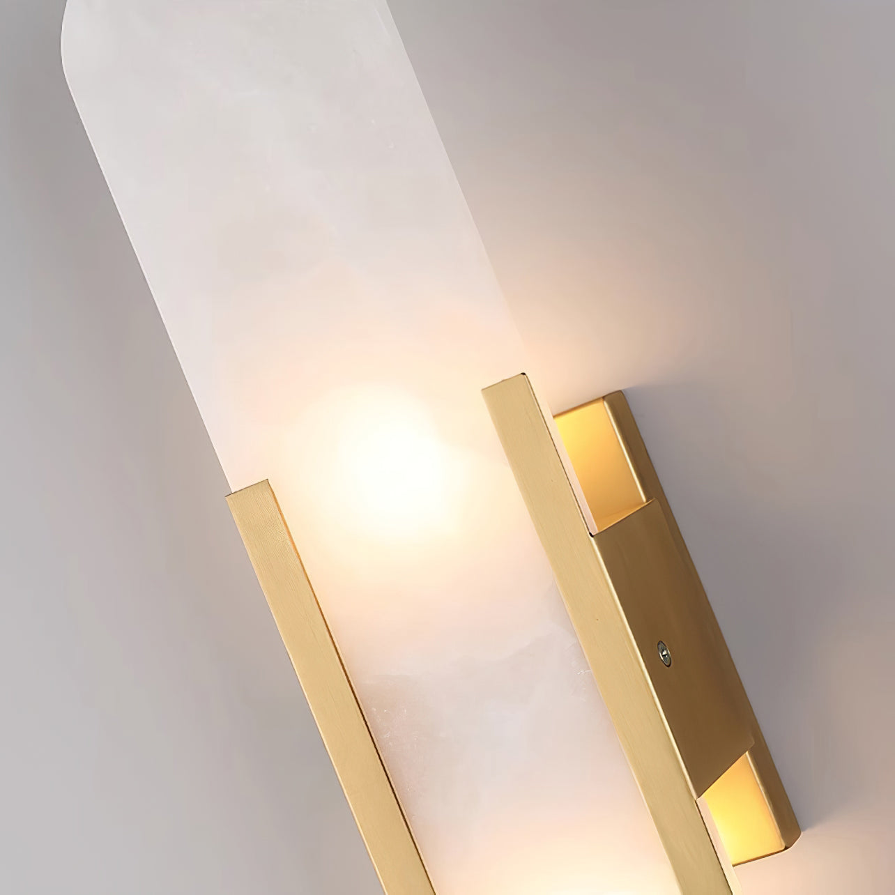 Langlebige Alabaster-Wandlampe Mit Modernem Look