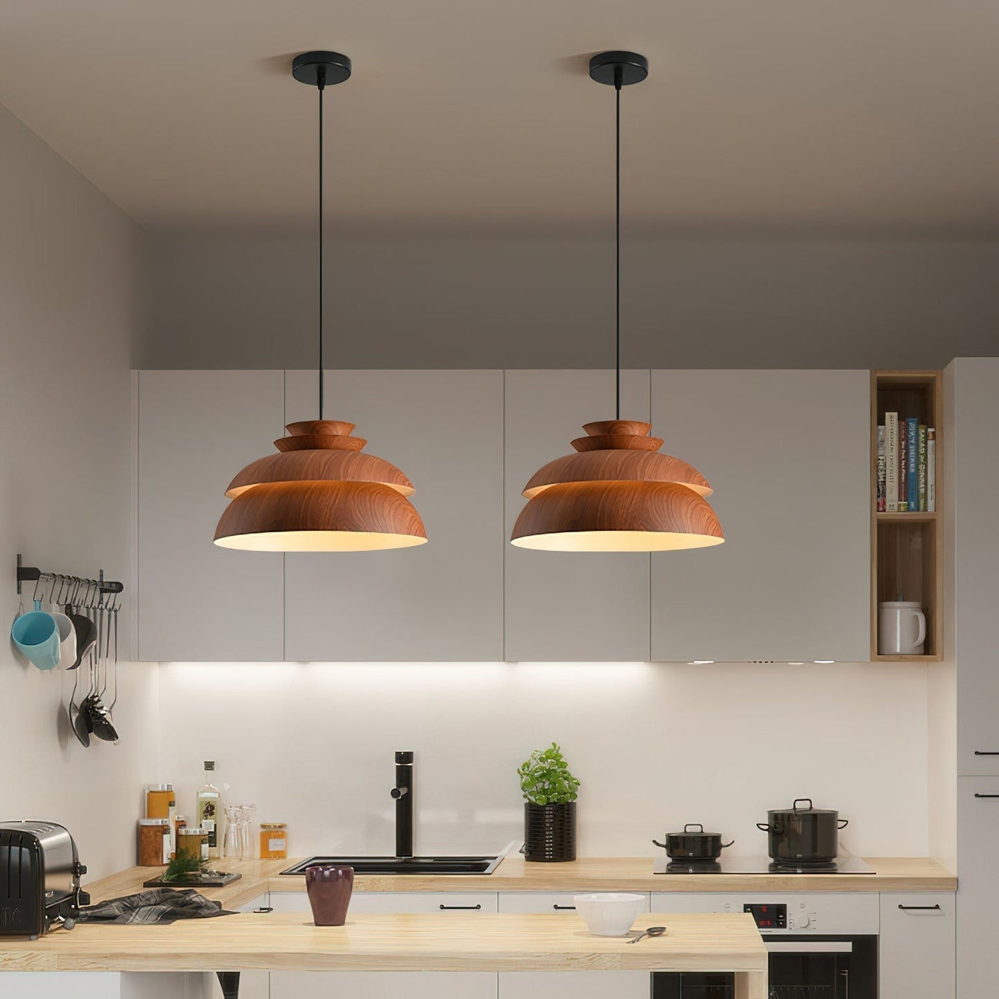 Moderne Hängelampe | Naturinspiriertes Design