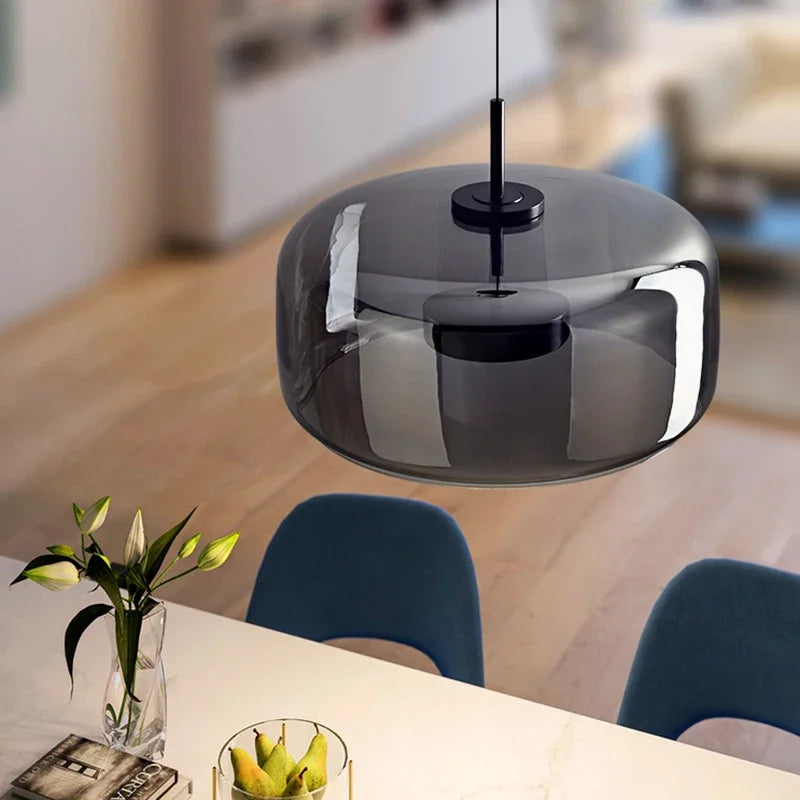 DomeLuxe – Eleganter Kuppel-Kronleuchter Aus Glas