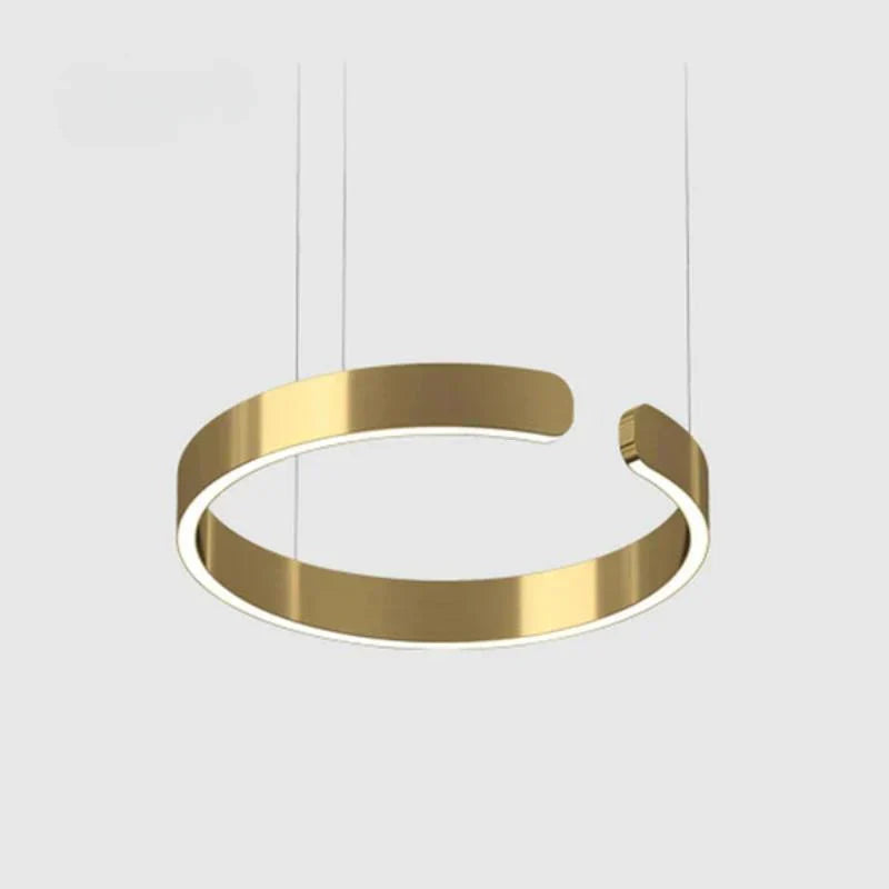 Elegant Kreisförmige LED-Hängelampe