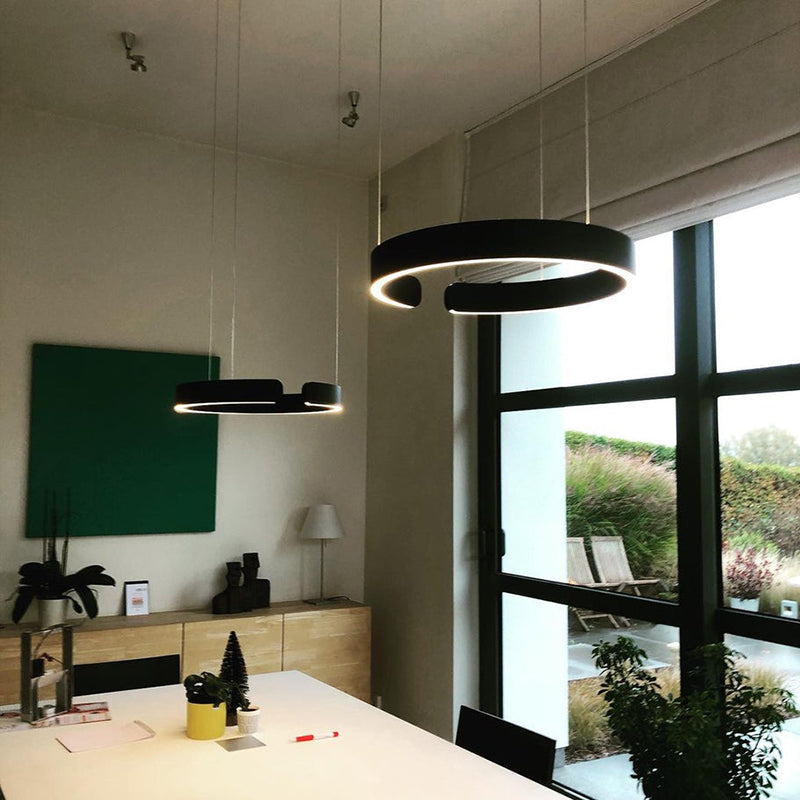 Moderne Kreisförmige LED-Pendelleuchte – Energieeffiziente Deckenleuchte