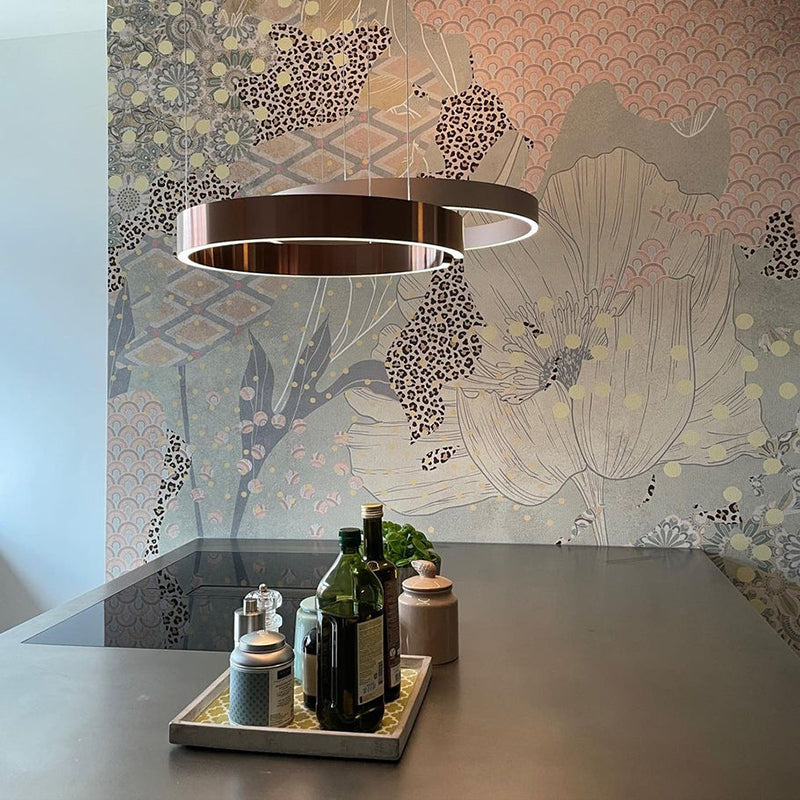 Elegant Kreisförmige LED-Hängelampe