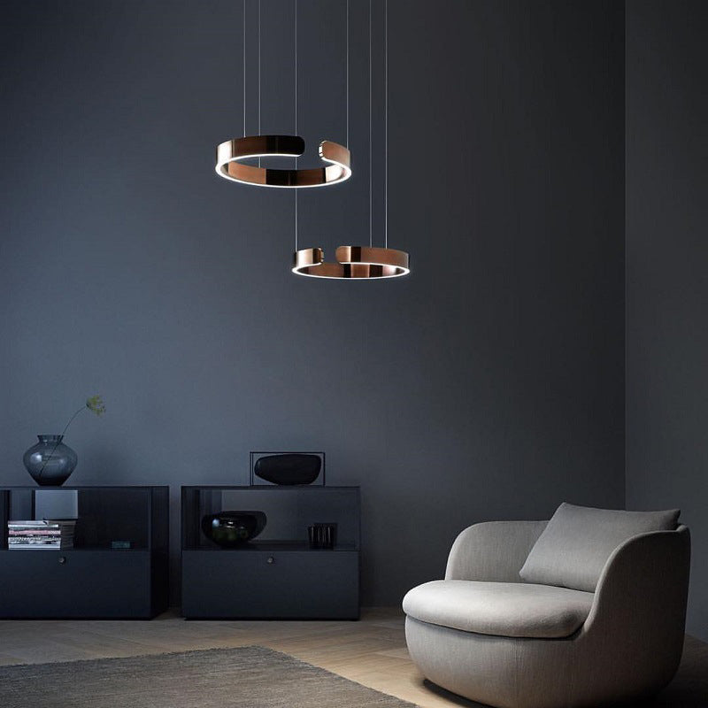 Elegant Kreisförmige LED-Hängelampe