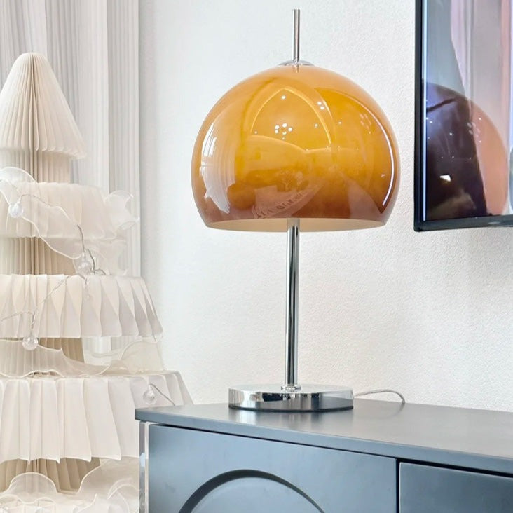 Moderne Bauhaus Tischlampe in Pilzform