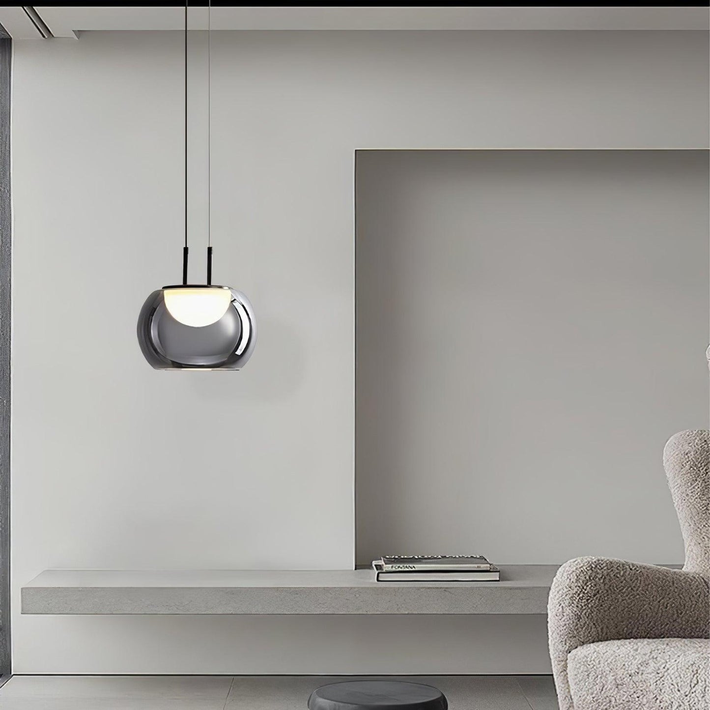 Moderne Halo Pendelleuchte | Moderne-Stil