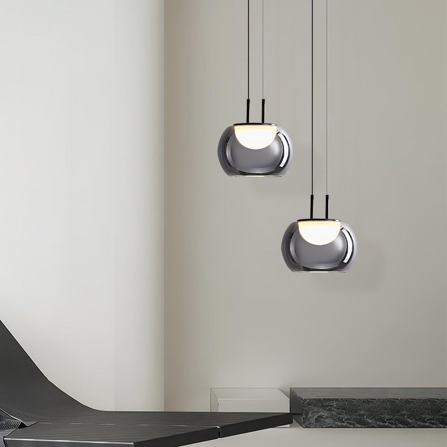 Moderne Halo Pendelleuchte | Moderne-Stil