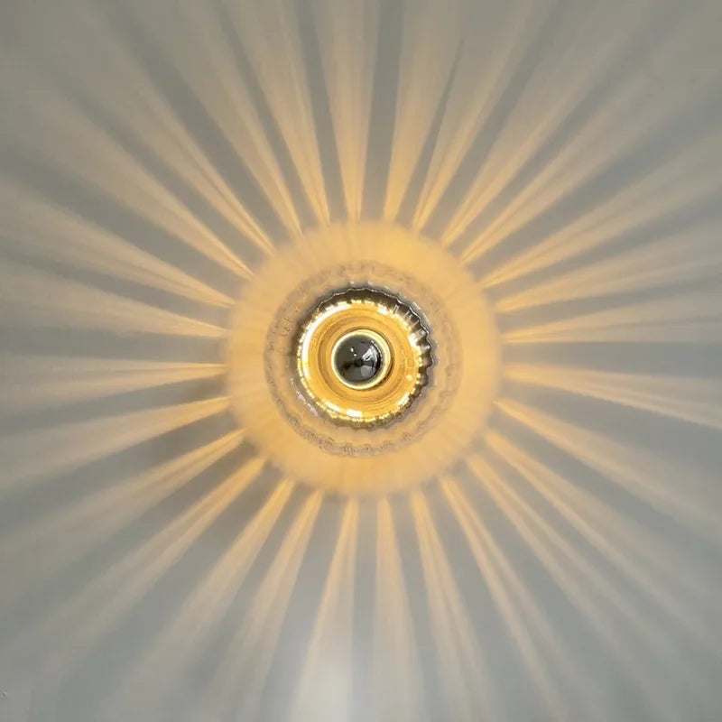 Architektur-Inspirierte Wandleuchte mit LED-Technik