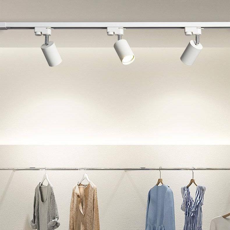 Decken-Schienenstrahler aus Schwarzem Metall – Zeitgemäßes Design