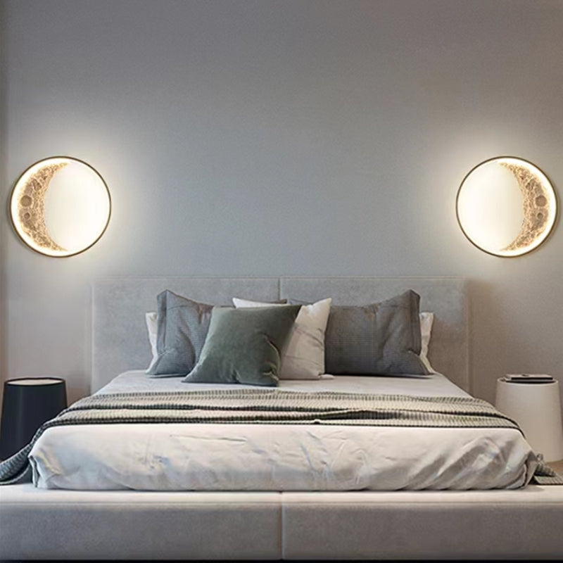 Halbmond Wandleuchte für Garten | Stilvolle Outdoor-Beleuchtung