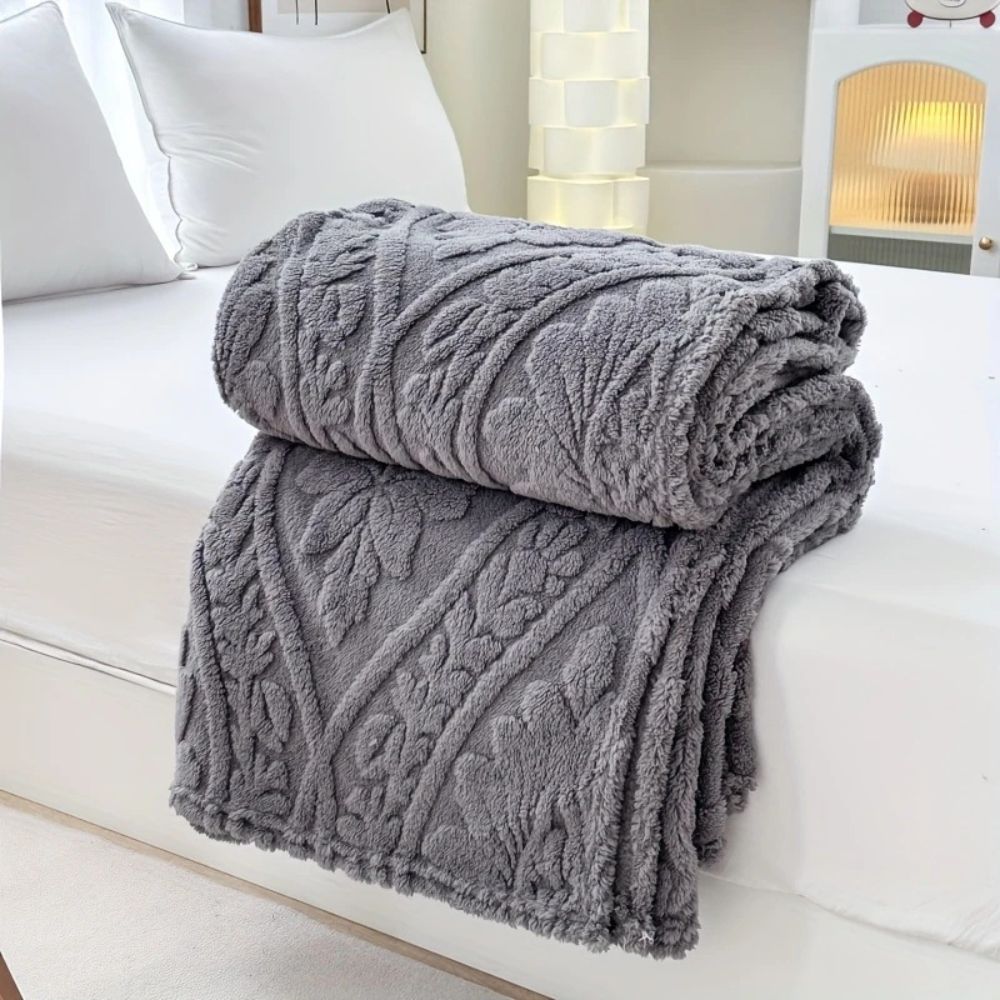 Weiche Jacquard-Decke im Paris-Stil