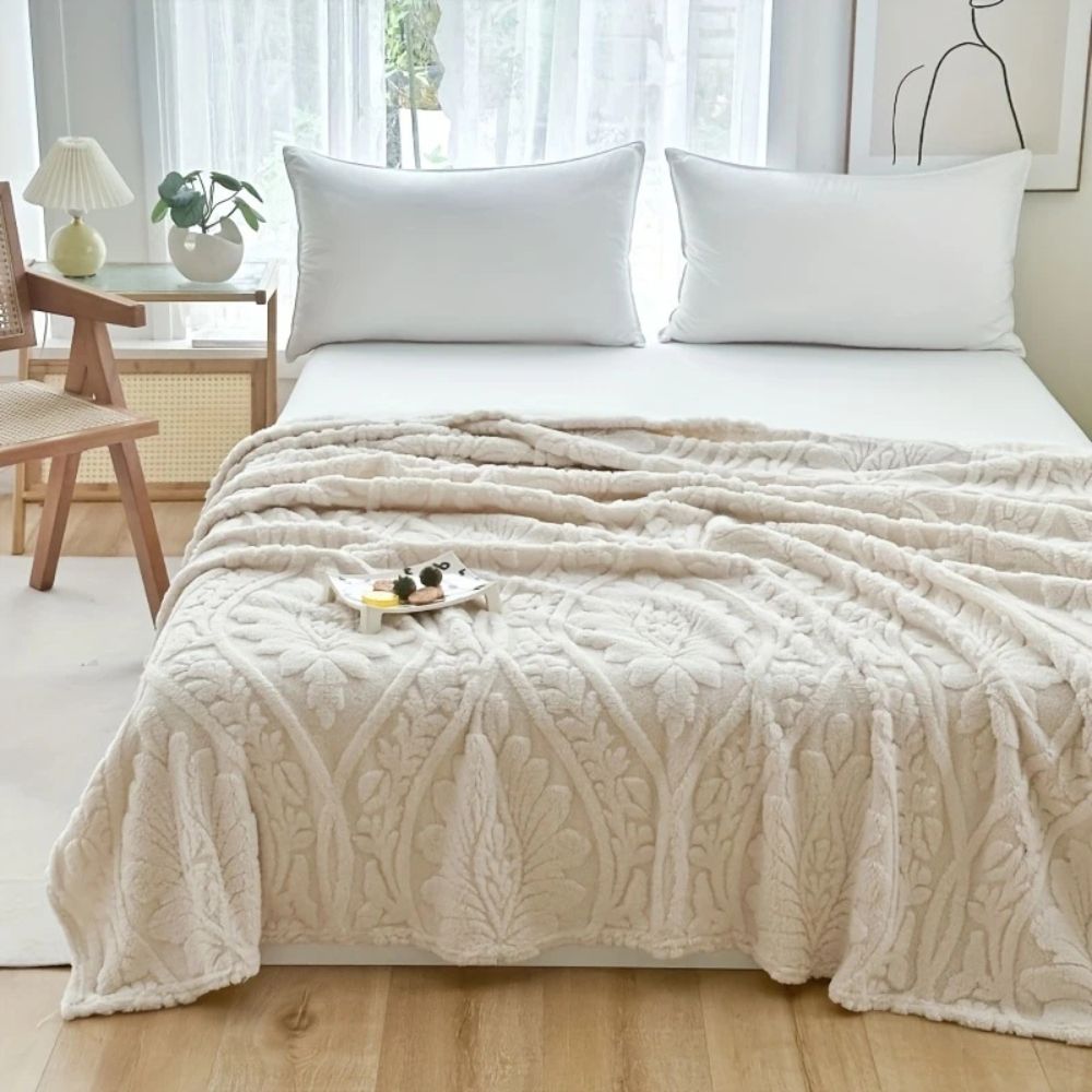 Weiche Jacquard-Decke im Paris-Stil