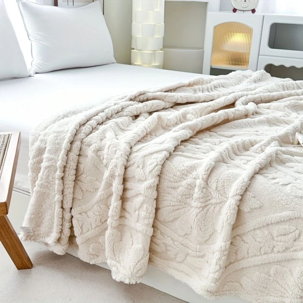 Weiche Jacquard-Decke im Paris-Stil