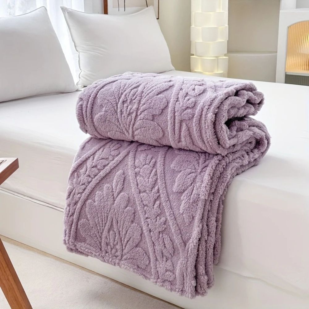 Weiche Jacquard-Decke im Paris-Stil