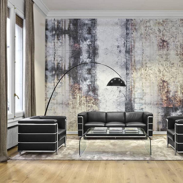 Geschwungene LED Stehlampe im Arc-Stil für Stimmungsvolle Beleuchtung