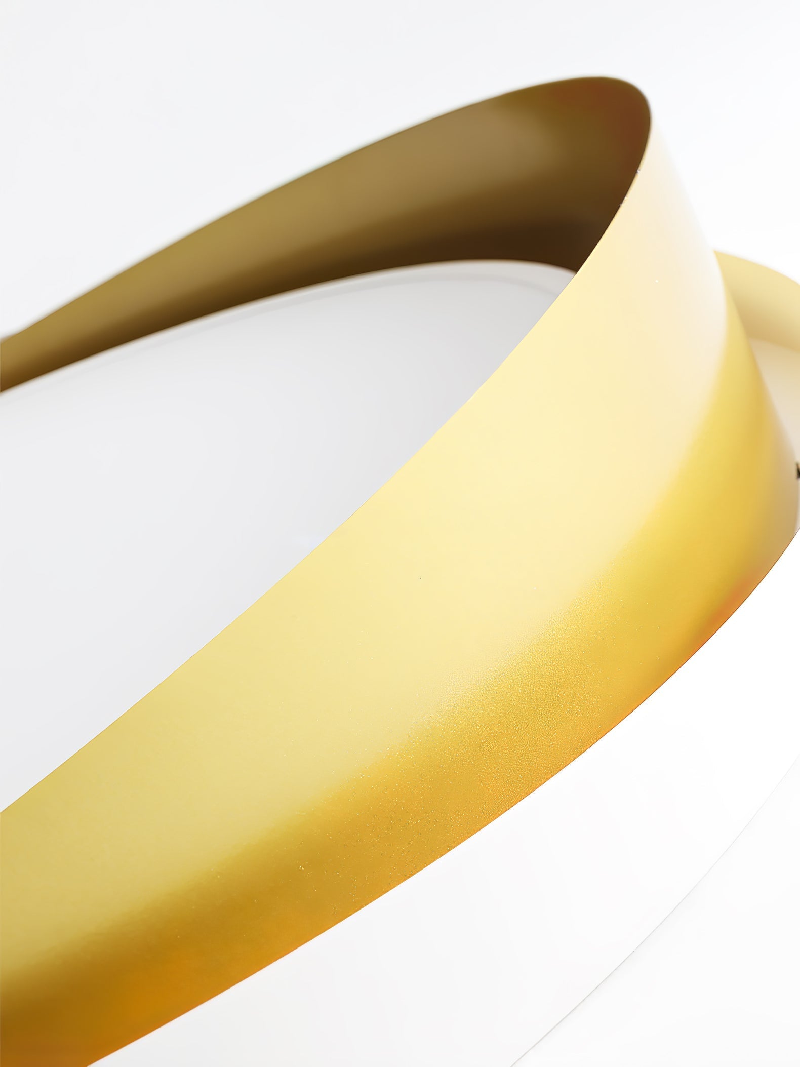 Moderne LED Deckenlampe mit Doppel-Schirm | Rund, 24W, Warmweiß