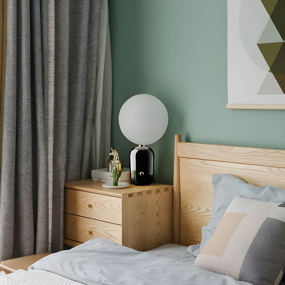 Moderne Globus Tischlampe