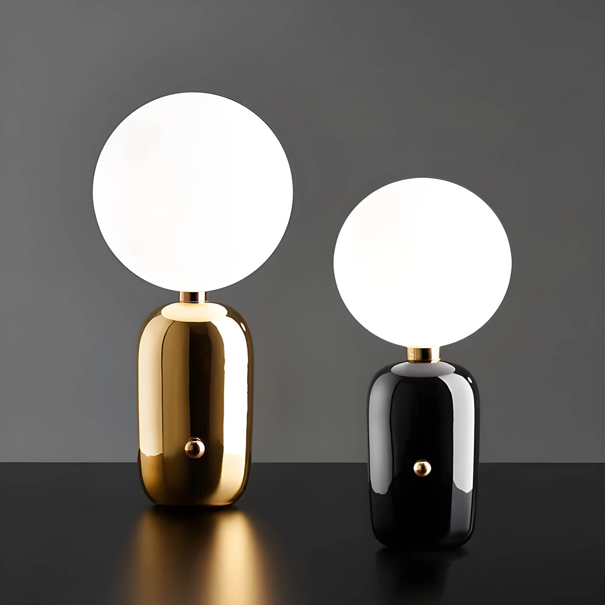 Moderne Globus Tischlampe