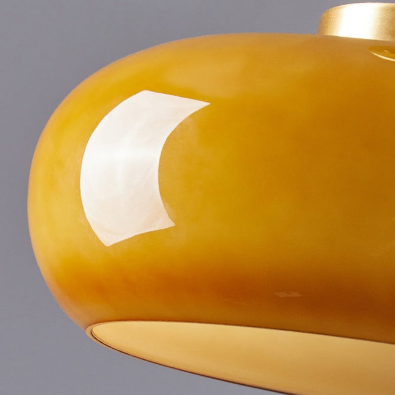 Vintage Kristall-Deckenlampe – Rundes Design