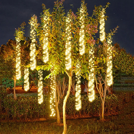 Meteor-Effekt LED-Fairylights für Den Außenbereich