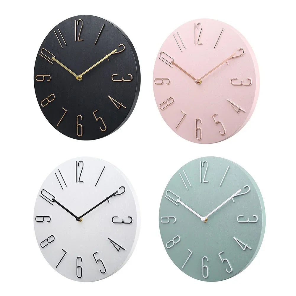 Minimalistische Wanduhr | Zeitloser Akzent