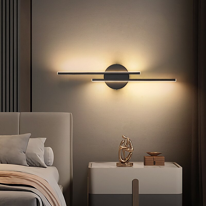 Minimalistische Lineare Wandlampe | Moderne Metall Licht