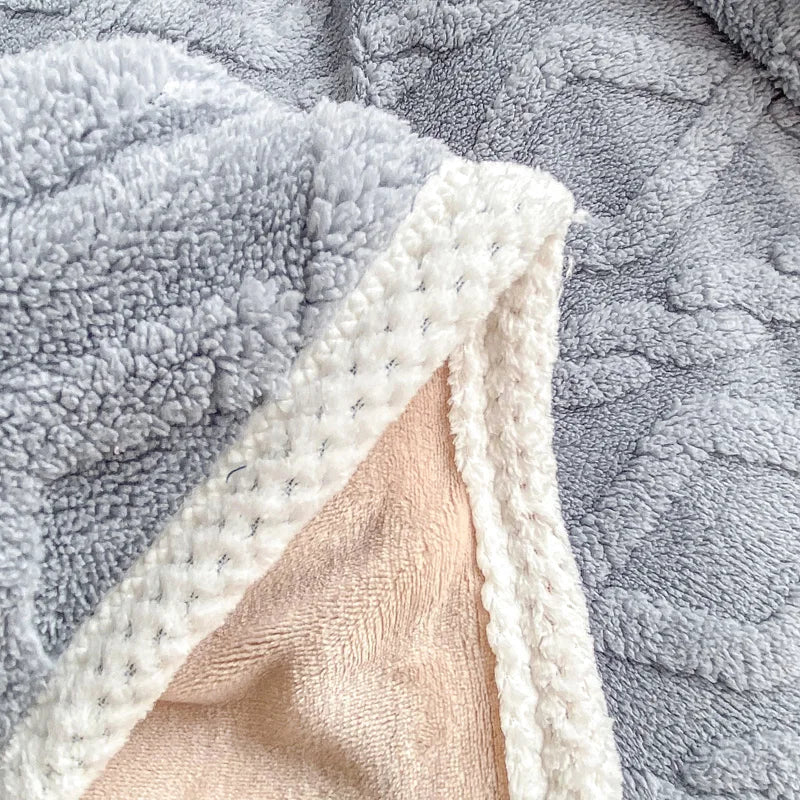 Doppelschichtige Winterdecke | Flauschig