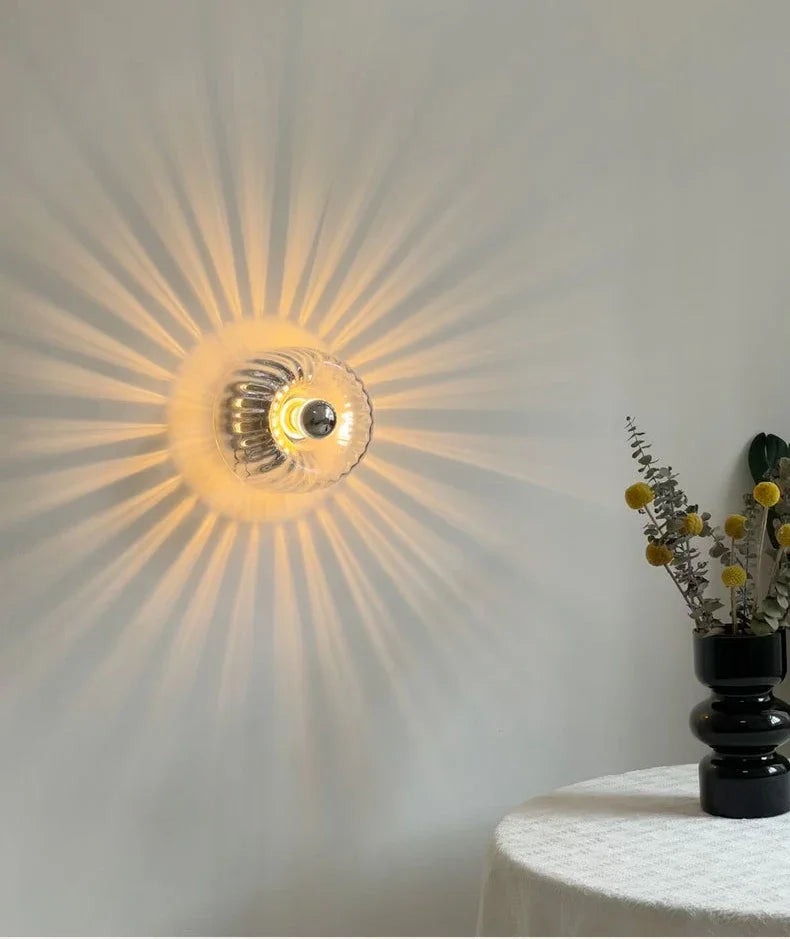 Architektur-Inspirierte Wandleuchte mit LED-Technik
