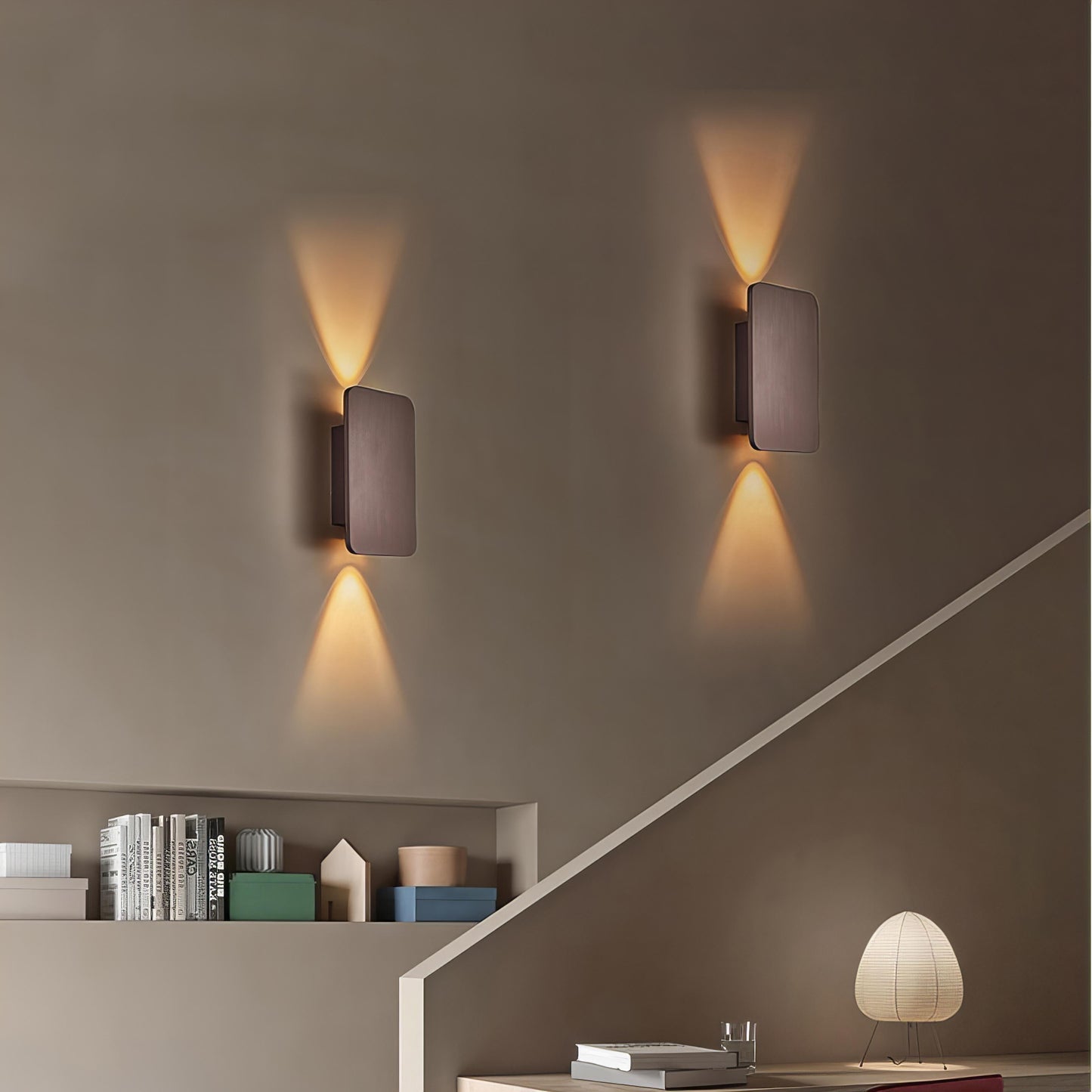 Rechteckige Minimalistische LED Wandlampe
