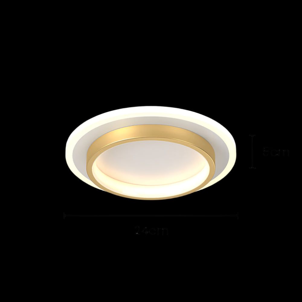Einbauleuchte aus Acryl mit Moderner LED-Technik
