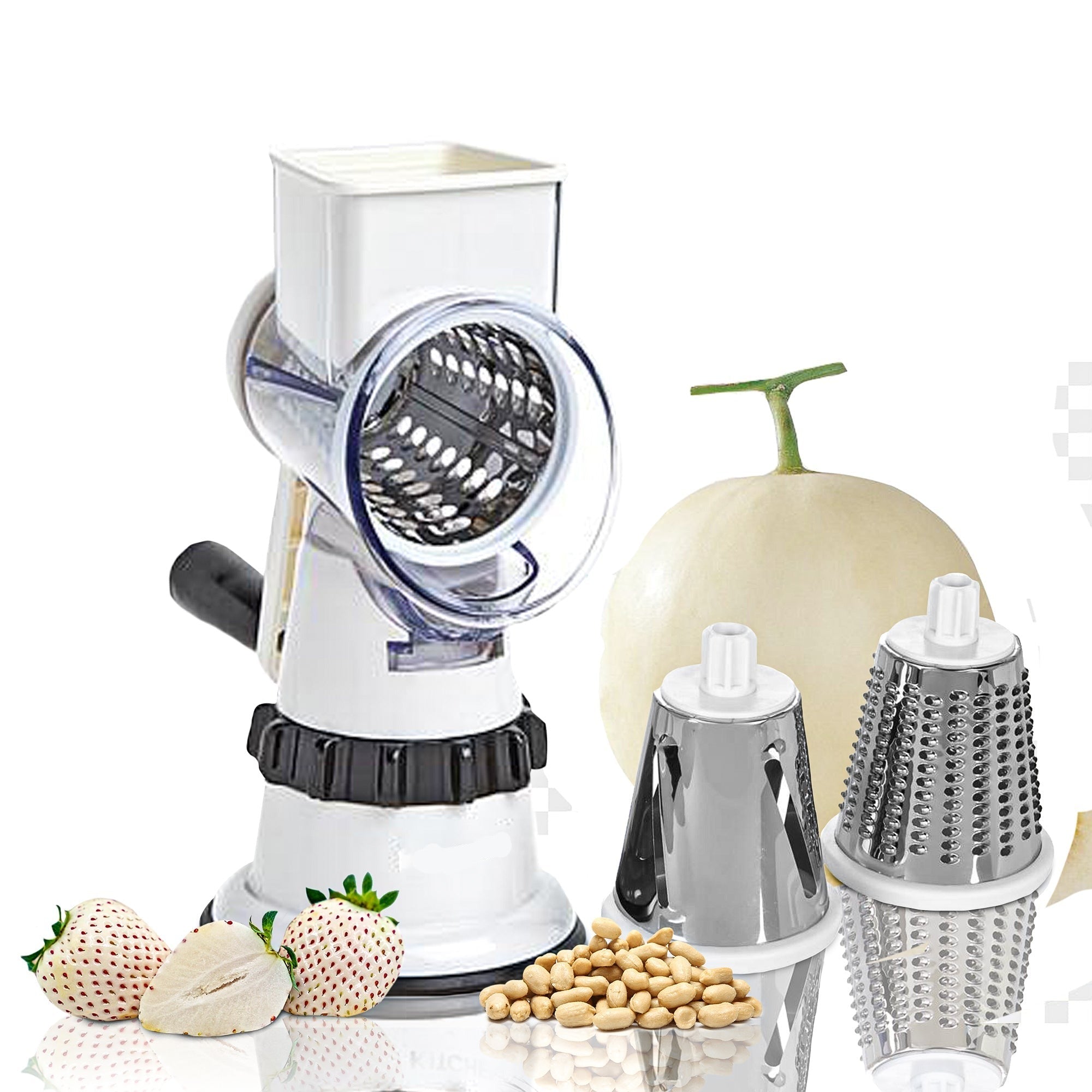 Vielseitiger Obst- und Gemüseschneider mit modernem Design